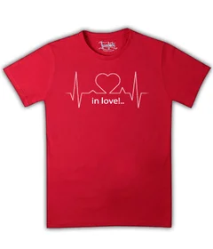 кардиограмма In Love на красной